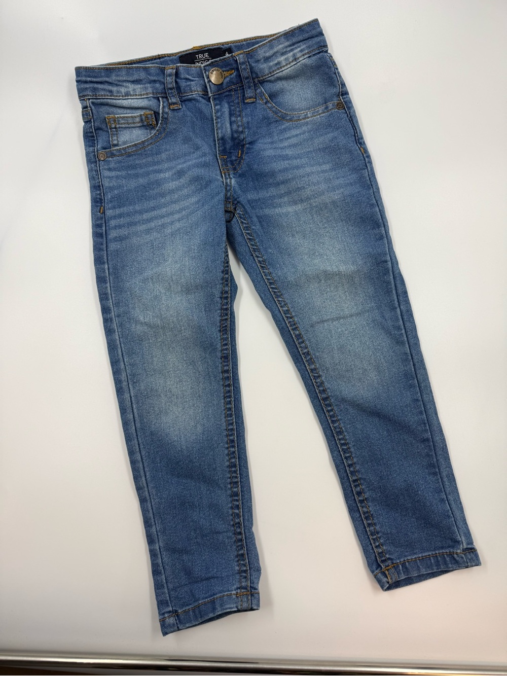 True Indigo Denim Youth Jeans Size 4